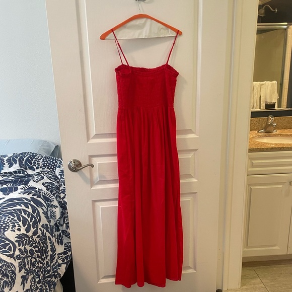 & Other Stories Smocked Maxi Dress - Picture 8 of 12